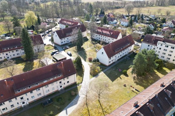 Drohnenaufnahme Hofseite